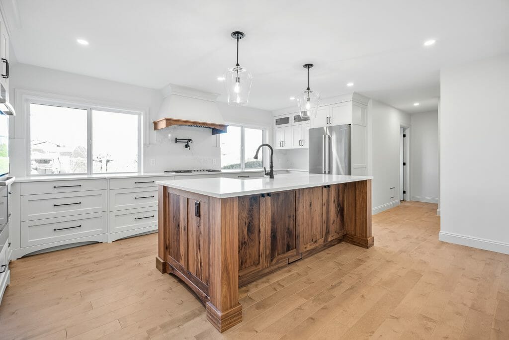 Newly renovated kitchen with updated lighting, kitchen cabinets, appliances, fixtures, etc.